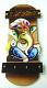 Wooden Indian Wall Art Key Holder, Beautiful Ganesh Key Stand Wooden Indian Wall Art Key Holder, Beautiful Ganesh Key Stand