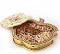 Apple Shaped Meena Work Dry-fruit Box
