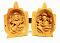 Laxmi and Ganesh Hand Engraved Frame Statue Laxmi and Ganesh Hand Engraved Frame Statue