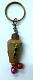 Handmade Embellished Wooden Keychain
