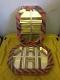 Traditional Empty Dry Fruit Boxes /w 6 Compartments