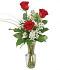 Love's Embrace Roses - 3 Stems Red Love's Embrace Roses - 3 Stems Red