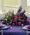 Purple Passion Reception Centerpiece