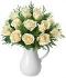 Winter White Pitcher of Roses