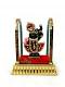 Lord Krishna Shreenathji Idol With Pink Rose Lord Krishna Shreenathji Idol With Pink Rose