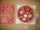 Decorative Red Cloth Pooja Thali in Bandhani Gift Box Decorative Red Cloth Pooja Thali in Bandhani Gift Box