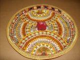 Decorative Stone Pooja Thali /w 1 Diya Decorative Stone Pooja Thali /w 1 Diya