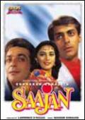 Saajan - Sanjay Dutt  DVD With Eng Subtitles (Love Triangle)
