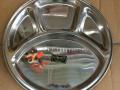 Stainless Steel Round Compartment Dinner Plate/Thali