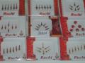 Fancy Indian Bindis In Assorted Design & Color, 12 Packs Fancy Indian Bindis In Assorted Design & Color, 12 Packs