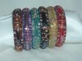 Colorful Metal Kada / Bangles For Adults, Size 2/8 XL Colorful Metal Kada / Bangles For Adults, Size 2/8 XL