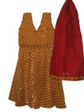 Sleeveless Chaniya Choli / Lacha Kids Bollywood Dance Costume Sleeveless Chaniya Choli / Lacha Kids Bollywood Dance Costume
