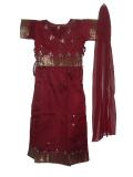 Pattu Langa Blouse Outfit For 1 To 2 Year Old Baby Girl