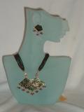 Handmade Mina Work Rajasthani Necklace & Earrings Set Handmade Mina Work Rajasthani Necklace & Earrings Set