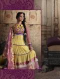 Ellora Party Wear Unstitched Anarkali Salwar Suit Ellora Party Wear Unstitched Anarkali Salwar Suit