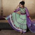 Anarkali Suit, Ellora Unstitched Anarkali Churidar Suit