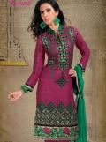 Cotton Churidar Suit, Unstitched Cotton Suit from RIVAA Cotton Churidar Suit, Unstitched Cotton Suit from RIVAA