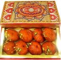 Indian Sweets Gift Box, Balushahi, 1 Lb Box Indian Sweets Gift Box, Balushahi, 1 Lb Box