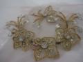 Headband / Hair Band, Golden & Clear Stones Head Band