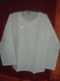 Embroidered White Cotton Kurta For Teen Girls & Women Embroidered White Cotton Kurta For Teen Girls & Women