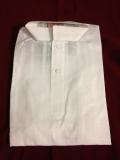 Simple White Cotton Kurta Pajama With Checks Simple White Cotton Kurta Pajama With Checks
