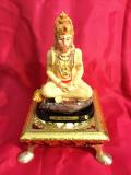 Beautiful Hindu God Hanuman Statue in Meditation Pose Beautiful Hindu God Hanuman Statue in Meditation Pose