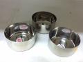 Stainless Steel Katori (Bowls) - Set of 6 Stainless Steel Katori (Bowls) - Set of 6
