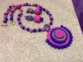 Pink & Purple Handcrafted Terracotta Set Pink & Purple Handcrafted Terracotta Set