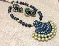 Black & Gold Semi with double layer beads Terracotta Set Black & Gold Semi with double layer beads Terracotta Set