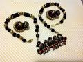 Handmade Terracotta Jewelry with Birds Pendant & Jhumka Handmade Terracotta Jewelry with Birds Pendant & Jhumka