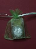 Diwali Gift Bag - Saffron & Pure Silver Diwali Coin Diwali Gift Bag - Saffron & Pure Silver Diwali Coin