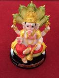 Beautiful Small Ganesha Statue with Panch Nag