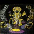 Hindu Goddess Maha Laxmi MAA Fibre Optic Frame