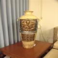 Handcrafted Ganesha Engraved Pot/Vase 32 inch Height Handcrafted Ganesha Engraved Pot/Vase 32 inch Height