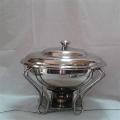 Stainless Steel Wire Appu Round Chaffing Dish (7.5ltr)