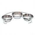 Stainless Steel Bridge Style Pickle / Chutney Stand Stainless Steel Bridge Style Pickle / Chutney Stand