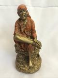 Antique Wooden Sadguru Sai Ram Statue 3*6