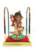 Embellished Dancing Lord Ganesha Idol Embellished Dancing Lord Ganesha Idol