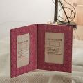 Dual Floral Design Recycled Paper Handmade Photo Frame 15 Dual Floral Design Recycled Paper Handmade Photo Frame 15