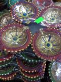 20 Pcs Decorative Diwali Diya, Handmade Clay Lamps