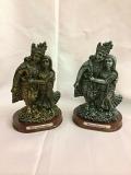 Antique Small Radha Krishna Wooden Statue Antique Small Radha Krishna Wooden Statue