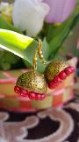 Terracotta Jhumka Earrings