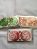 6 Pcs Assorted Design OM Symbol Stickers