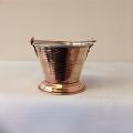 Indian Style Copper Bucket / Balti, Stainless Steel Serving Dish Indian Style Copper Bucket / Balti, Stainless Steel Serving Dish