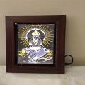 Meditation Gayathri Matha Fibre Optic Frame Meditation Gayathri Matha Fibre Optic Frame