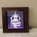 Padamavati Maa Hindu Goddess Glow Frame Padamavati Maa Hindu Goddess Glow Frame