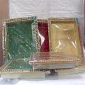 Decorated Fancy Traditional Wooden Tray