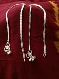 Silver Payal For Women In Traditional Indian Design