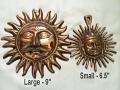 Shani Dev (Hindu Shani God) Copper Wall Hanging Decor Shani Dev (Hindu Shani God) Copper Wall Hanging Decor