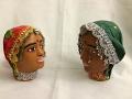 Handcrafted Terracotta Figurine of Traditional Indian Village Women Handcrafted Terracotta Figurine of Traditional Indian Village Women